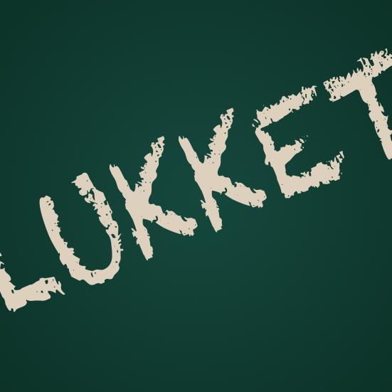 Lukket!