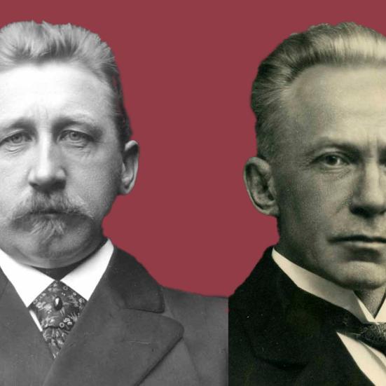 H. P. Hanssen og Ernst Christiansen