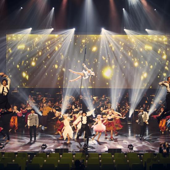 En af hovedscenerne på H.C. Andersen Festivals i Odense