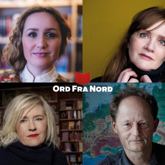 Fire spændende forfatter besøger litteraturfesten OrdFraNord i 2025