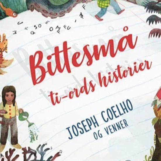 Bittesmå ti-ords historier (bogforside)