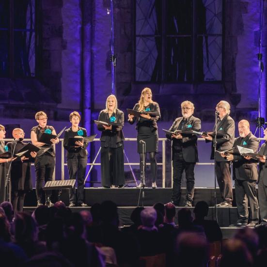 Koncert med Voci fluenti i Magdeburg