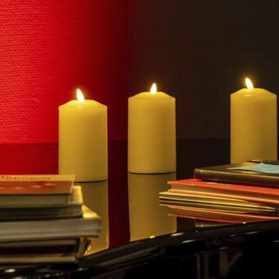 Julestemning i Blå Sal på Flensborg Bibliotek