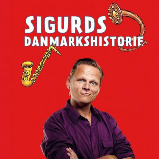 Sigurds Danmarkshistorie - bogforside