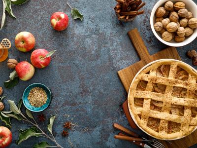 Æbler og æbleretter. Foto: Sea Wave, Colourbox.dk