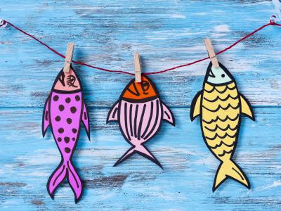 Lav en genbrugsfisk på Flensborg Bibliotek