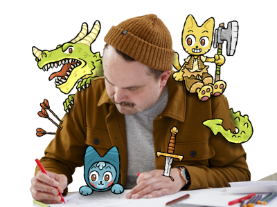 Forfatter og illustrator Thomas Knappe