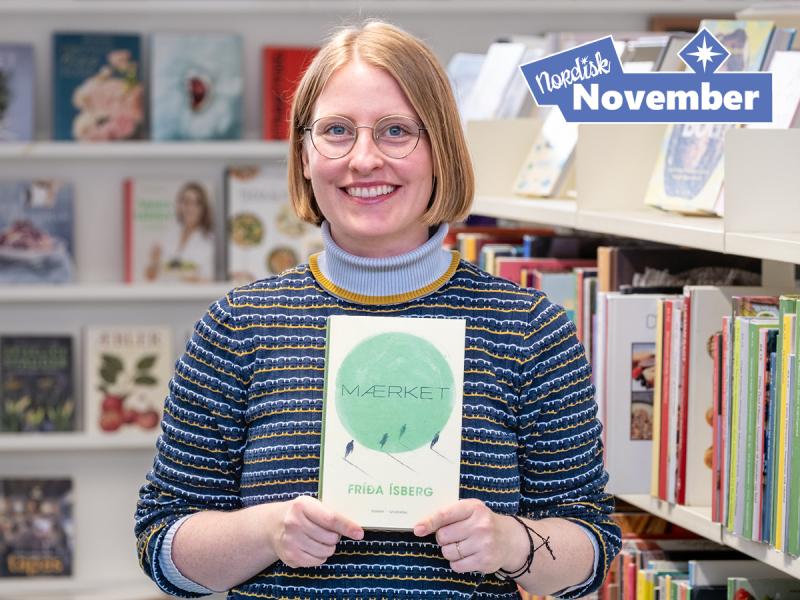 Bibliotekar Nelle anbefaler "Mærket" af Fríða Ísberg