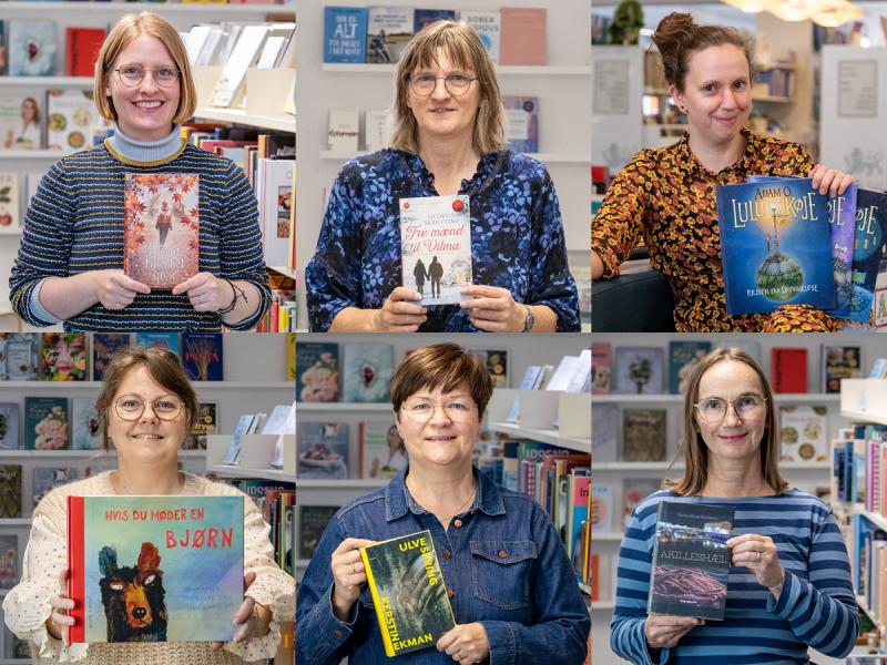 Bibliotekarer med deres favoritter