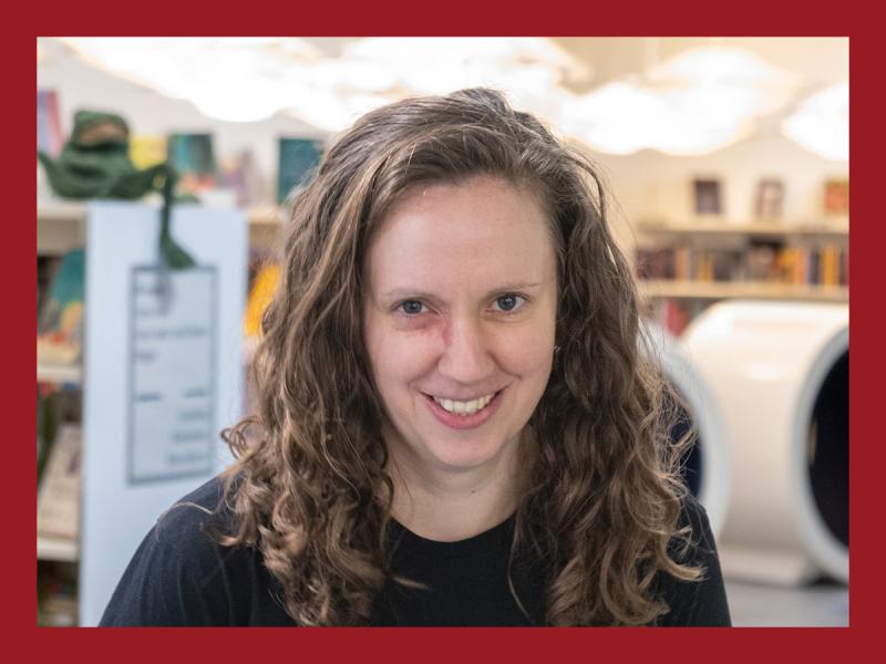 Katrine Dinitzen er bibliotekar hos Dansk Centralbibliotek for Sydslesvig