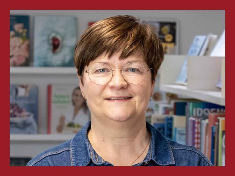 Rita er bibliotekar hos Dansk Centralbibliotek for Sydslesvig