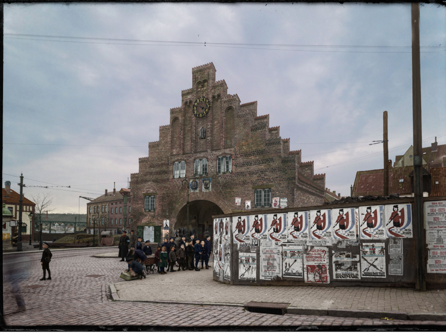 Nordertor i Flensborg 1920.