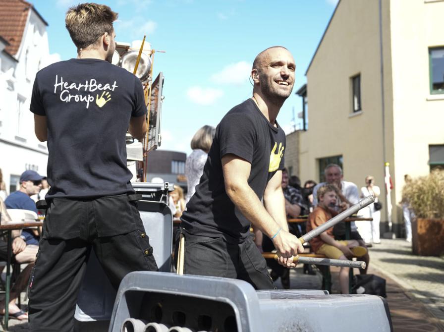 Stomp på Klimafolkemødet 2023. Foto: Claus Fisker