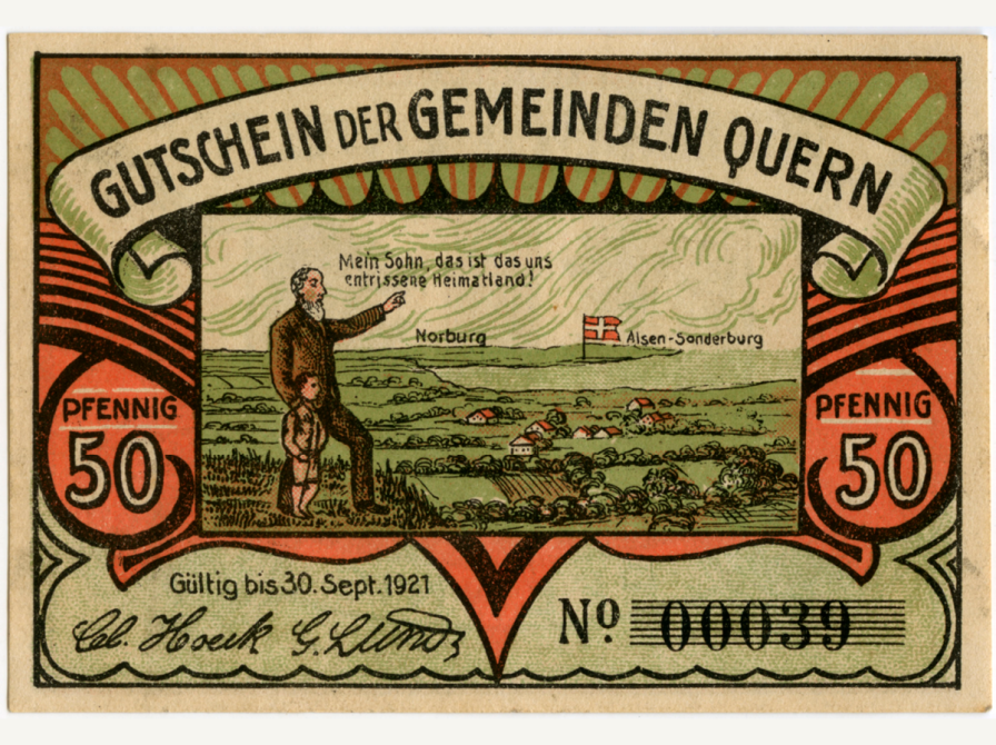 Tysk nødpengeseddel.
