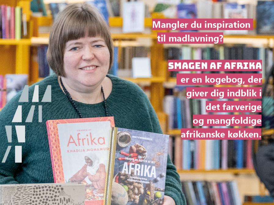 Inge Marie med kogebøger