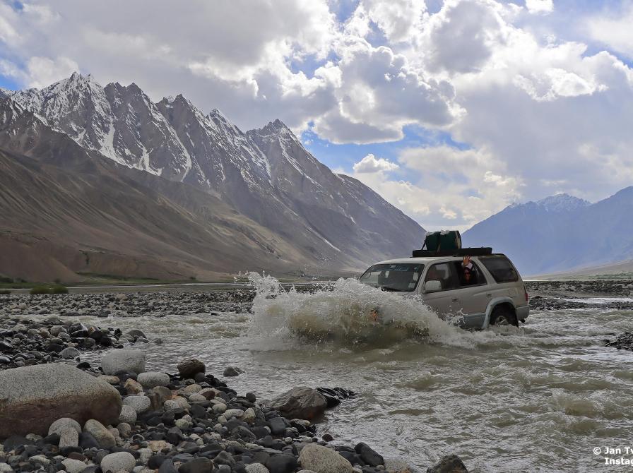 Besværlige forhold i Wakhan Corridor.