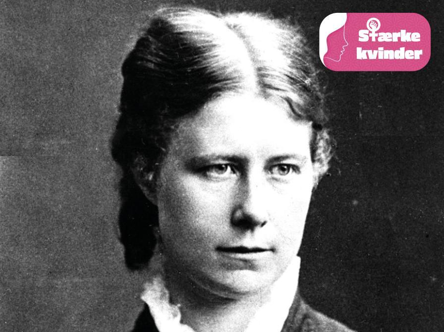 Portræt af den danske læge Nielsine Nielsen