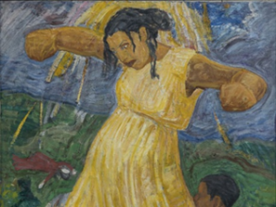 Niobe, 1914, af Olivia Holm-Møller