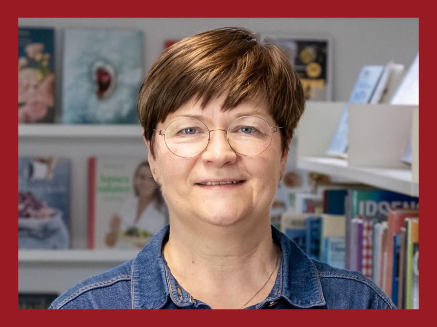 Rita er bibliotekar hos Dansk Centralbibliotek for Sydslesvig