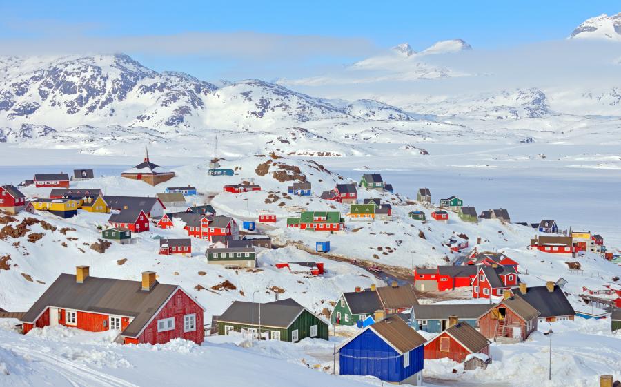 Landskab på Grønland