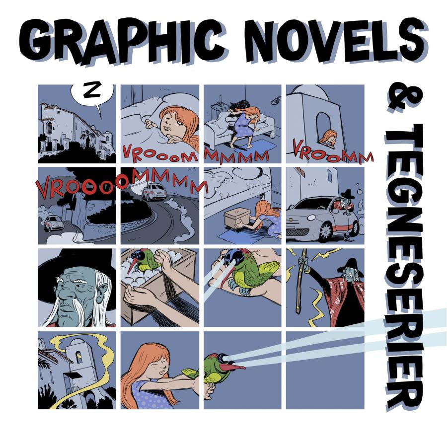 Graphic novels & tegneserier