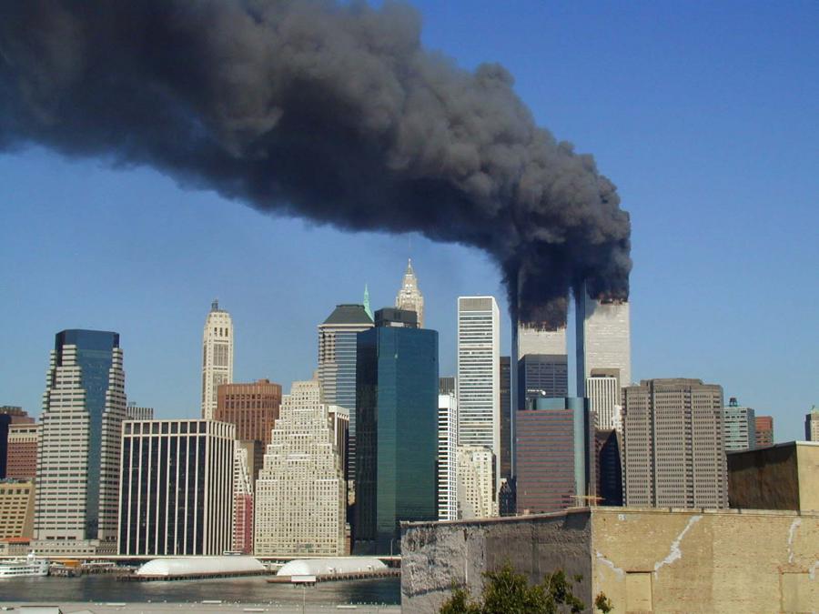 New York 11. september 2001. Billede: WikiCommons.